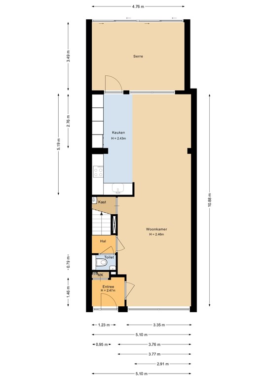 mediumsize floorplan